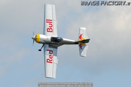 2011-07-01 Zeltweg Airpower 1523 Flying Bulls Aerobatics Team - Zlin Z-50LX